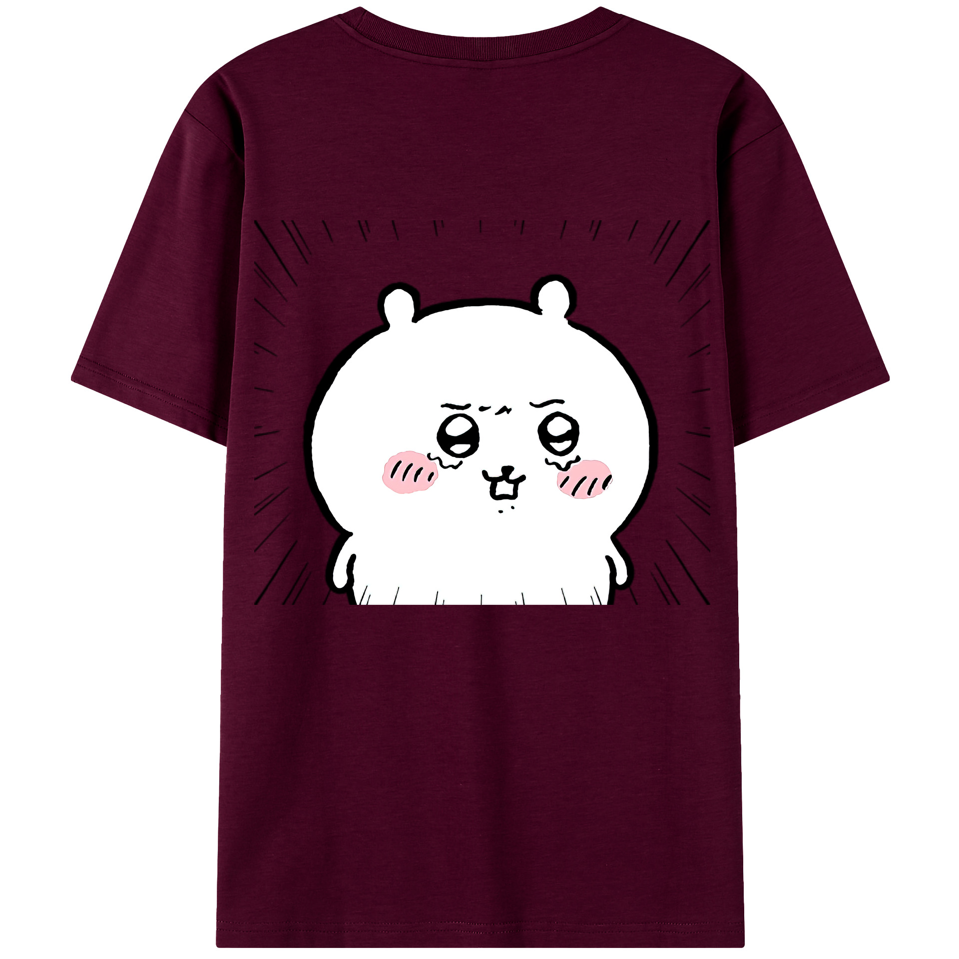 （画像用） ちいかわ ちいかわ Chii-kawa chiikawa レディース半袖Tシャツ(バックプリント)